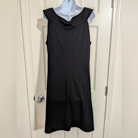 Dressbarn 16 Elegant Black Sleeveless Dress - Picture 7 of 7